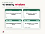 Christmas Secret Mission: missions