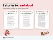 Left Right Christmas Game: stories