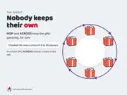 Left Right Christmas Game: nobody keeps