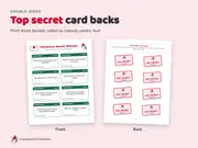Christmas Secret Mission: backs