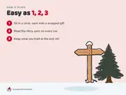 Left Right Christmas Game: how it plays
