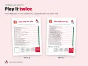 How Jolly Are You: sheets